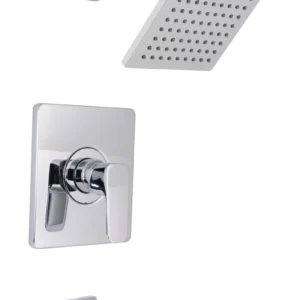 Huntington Brass Sevaun Tub And Shower Trim Kit In Chrome