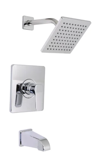 Huntington Brass Sevaun Tub And Shower Trim Kit In Chrome