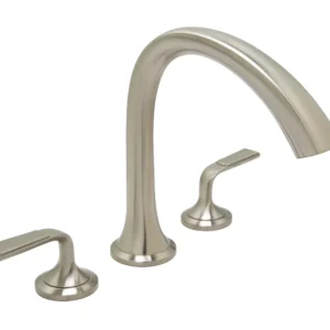 Huntington Brass Joy 3-Pc Roman Tub Filler In Pvd Satin Nickel