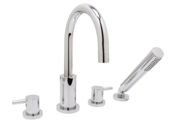 Huntington Brass Euro Roman Tub Filler In Chrome