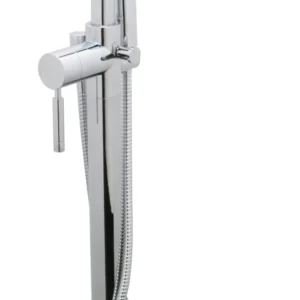 Huntington Brass Euro Freestanding Tub Filler W/ Handheld In Chrome