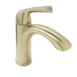 Huntington Brass Single Hole Lavatory Faucet In PVD Satin Brass