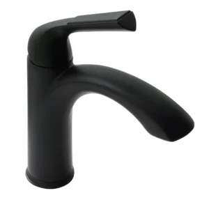 Huntington Brass Single Hole Lavatory Faucet In Matte Black