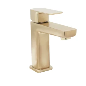 Huntington Brass Sevaun Single Hole Lavatory Faucet In PVD Satin Brass