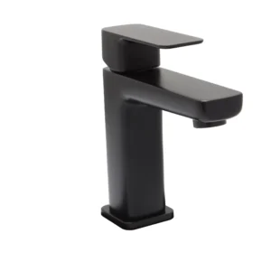 Huntington Brass Sevaun Single Hole Lavatory Faucet In Matte Black