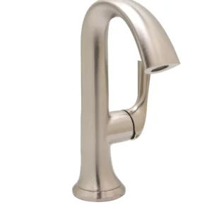 Huntington Brass Single Hole Lavatory Faucet In Pvd Satin Nickel