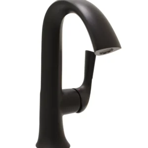 Huntington Brass Single Hole Lavatory Faucet In Matte Black