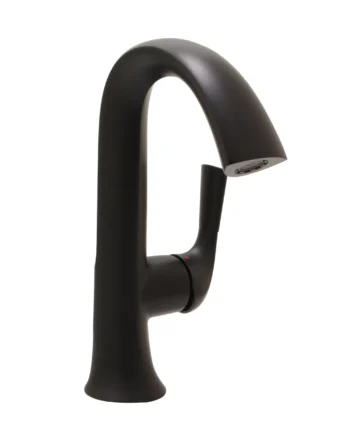 Huntington Brass Single Hole Lavatory Faucet In Matte Black