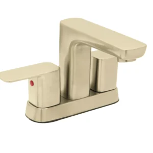 Huntington Brass Sevuan 4″ Center Set In PVD Satin Brass