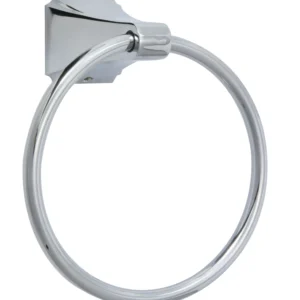 Huntington Brass Merced/Reflection Towel Ring In Chrome