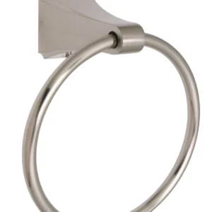 Huntington Brass Merced/Reflection Towel Ring In Pvd Satin Nickel