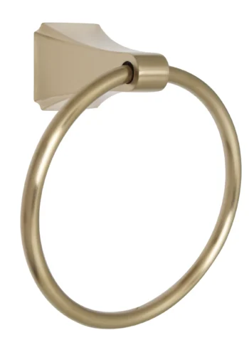 Huntington Brass Towel Ring In PVD Satin Brass