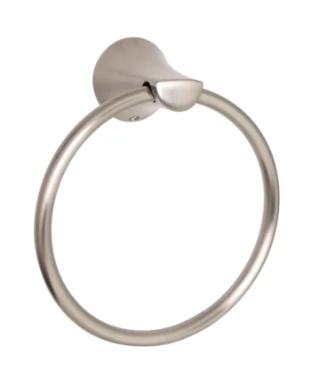 Huntington Brass Towel Ring In Pvd Satin Nickel