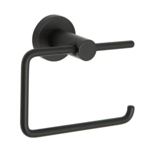 Huntington Brass Euro Paper Holder In Matte Black