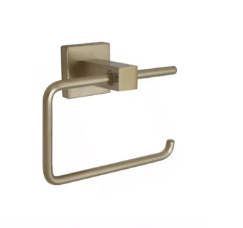 Huntington Brass Sq Style Paper Holder In PVD Satin Brass