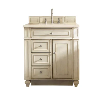 Bristol 30" Single Vanity, Vintage Vanilla w/ 3 CM Eternal Marfil Top