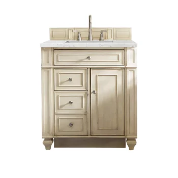 Bristol 30" Single Vanity, Vintage Vanilla w/ 3 CM Eternal Jasmine Pearl Top