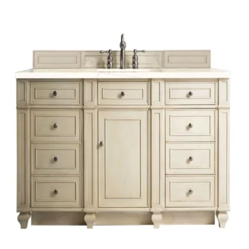 Bristol 60" Single Vanity, Vintage Vanilla w/ 3 CM Eternal Marfil Quartz Top