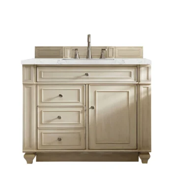 Bristol 36" Single Vanity, Vintage Vanilla w/ 3 CM Eternal Jasmine Pearl Top