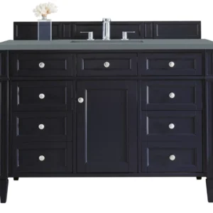 Brittany 48″ Single Vanity, Victory Blue w/ 3 CM Cala Blue Quartz Top