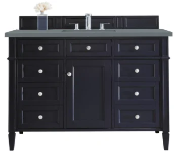Brittany 48" Single Vanity, Victory Blue w/ 3 CM Cala Blue Quartz Top