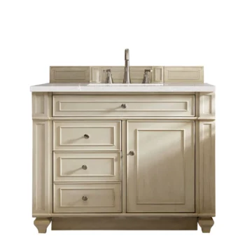 Bristol 36" Single Vanity, Vintage Vanilla w/ 3 CM Eternal Serena Top