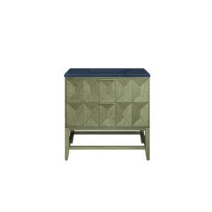 Emmeline 36″ Single Vanity, Pebble Oak w/ 3 CM Charcoal Soapstone Top