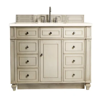 Bristol 48" Single Vanity, Vintage Vanilla w/ 3 CM Eternal Marfil Quartz Top