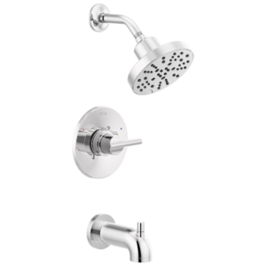 Delta Nicoli™: Monitor® 14 Series H2Okinetic® Tub and Shower In Chrome