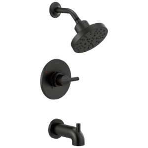 Delta Nicoli™: Monitor® 14 Series H2Okinetic® Tub and Shower In Matte Black