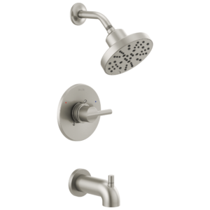 Delta Nicoli™: Monitor® 14 Series H2Okinetic® Tub and Shower In Stainless