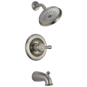 Delta Leland®: Monitor® 14 Series Tub & Shower Trim In Stainless