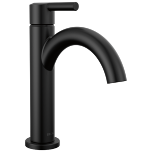 Delta Nicoli™: Single Handle Bathroom Faucet In Matte Black