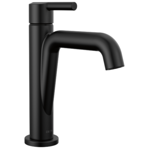 Delta Nicoli™: Single Handle Bathroom Faucet In Matte Black