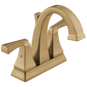 Delta Dryden™: Two Handle Centerset Bathroom Faucet In Champagne Bronze