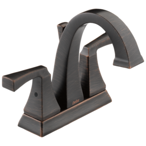Delta Dryden™: Two Handle Centerset Bathroom Faucet In Venetian Bronze