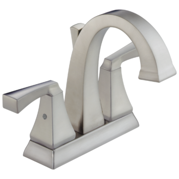 Delta Dryden™: Two Handle Centerset Bathroom Faucet In Stainless
