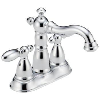 Delta Victorian®: Two Handle Centerset Bathroom Faucet In Chrome