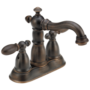 Delta Victorian®: Two Handle Centerset Bathroom Faucet In Venetian Bronze