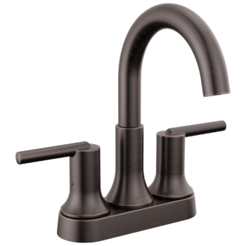 Delta Trinsic®: Two Handle Centerset Bathroom Faucet In Venetian Bronze