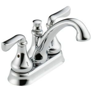 Delta Aubrey™: Two Handle Centerset Bathroom Faucet In Chrome