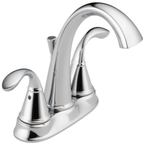 Delta Zella®: Two Handle Centerset Bathroom Faucet In Chrome