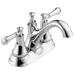 Delta Silverton®: Two Handle Centerset Bathroom Faucet In Chrome