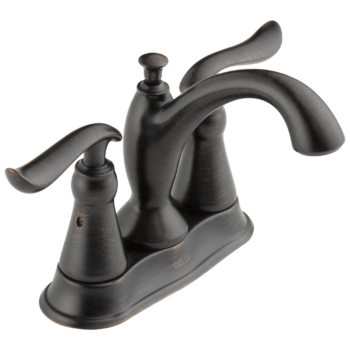 Delta Linden™: Two Handle Tract-Pack Centerset Bathroom Faucet In Venetian Bronze