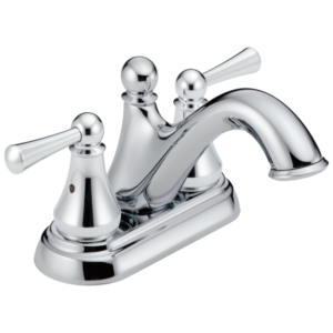 Delta Haywood™: Two Handle Centerset Bathroom Faucet In Chrome