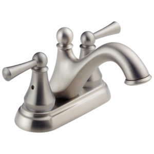 Delta Haywood™: Two Handle Centerset Bathroom Faucet In Stainless