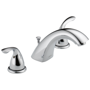 Delta Classic: Two Handle Widespread Bathroom Faucet In Chrome