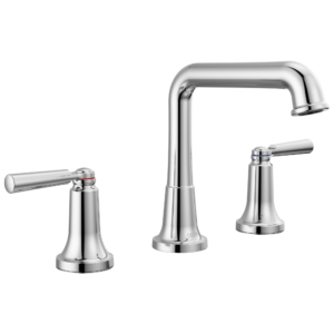 Delta SAYLOR™: Two Handle Widespread Bathroom Faucet In Chrome