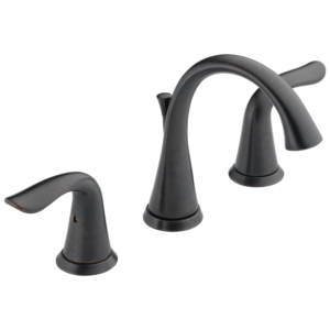 Delta Lahara®: Two Handle Widespread Bathroom Faucet In Venetian Bronze