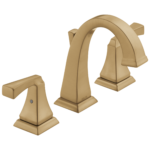Delta Dryden™: Two Handle Widespread Bathroom Faucet In Champagne Bronze
